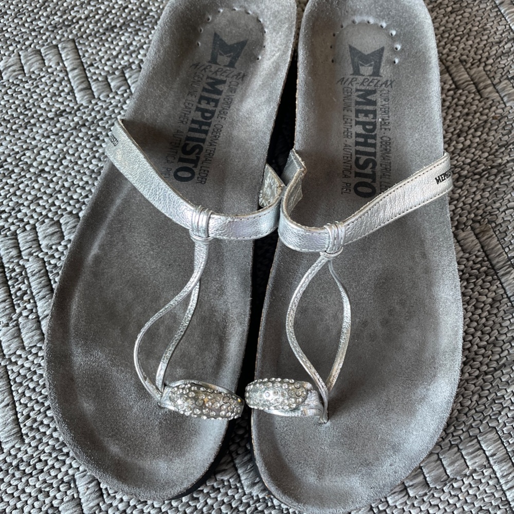 Mephisto Hatty - Silver Metallic - Size - EU 41 - US 11